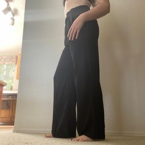 Fun H&M bohemian black pants. Size 8